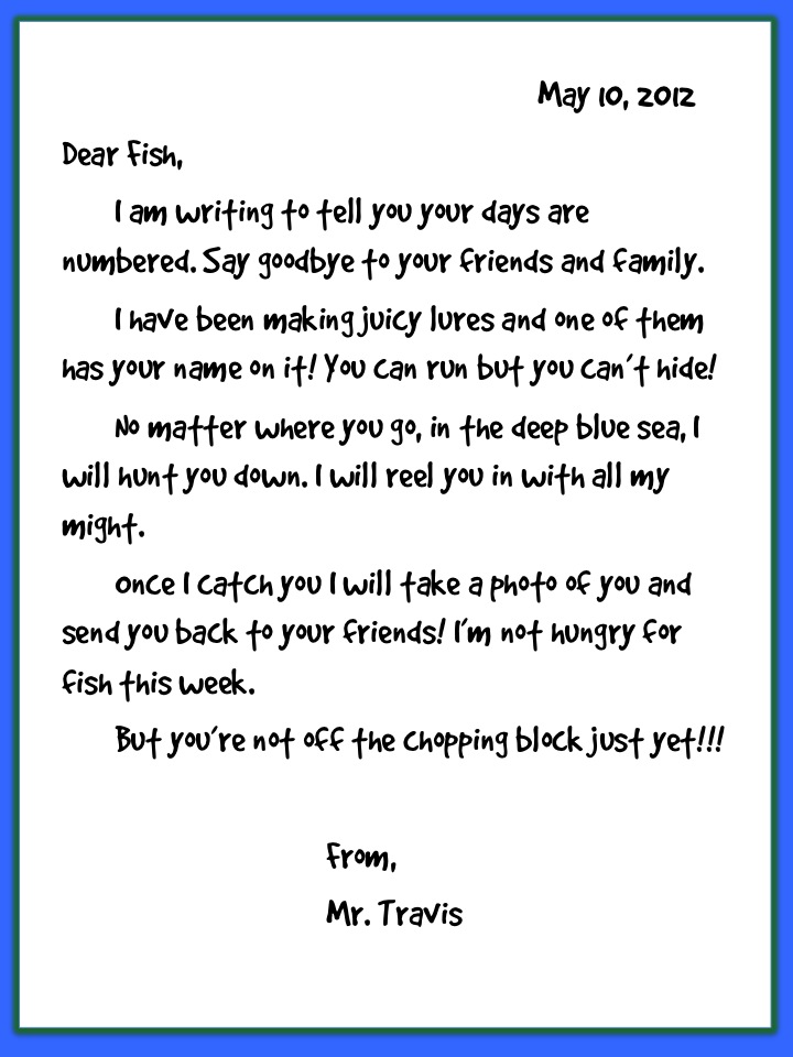 Miss Rorey s Room Friendly Letter Writing