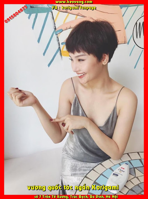 Vương quốc tóc ngắn Korigami, nơi cắt tóc ngắn tomboy được con gái Hà Nội yêu thích nhất