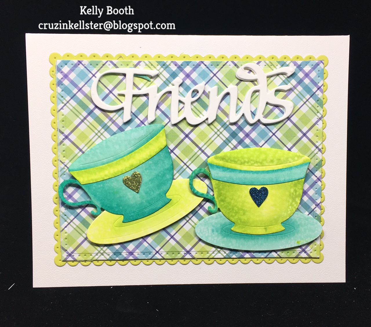 Lovin The Life I Color A Teacup Card Using a New Die Set by Joset