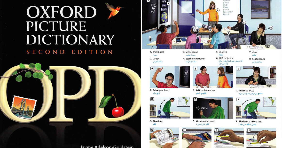 Oxford Picture Dictionary EnglishArabic 2ND Edition القاموس الرائع