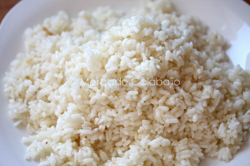 🍚 ARROZ BLANCO 10 minutos en microondas! Super rápido y fácil. #cooki