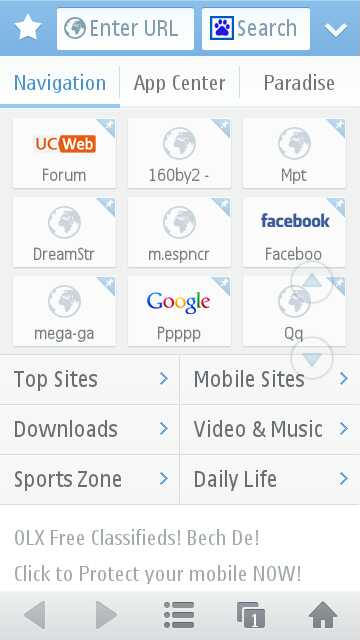 uc browser 8.6 for n73