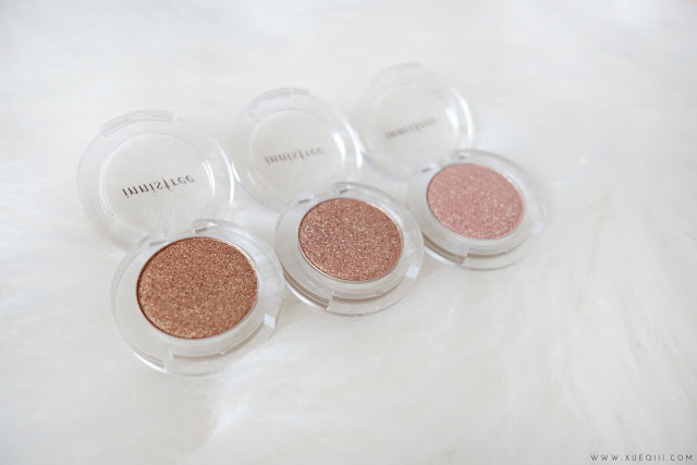 Innisfree Mineral Single Shadows Review and Swatches