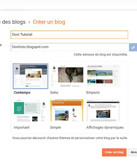 Créer un blog avec Blogger Créer un blog gratuit sur Blogspot