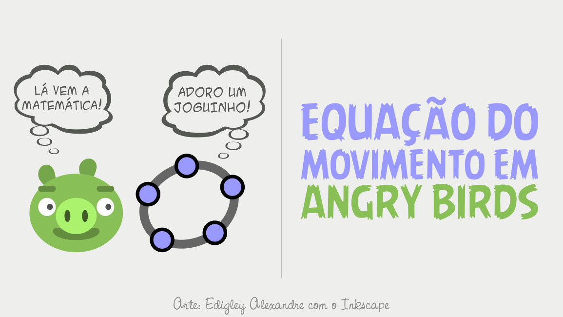 Equação do movimento no jogo Angry Birds com o GeoGebra Equação do movimento no jogo Angry Birds com o GeoGebra