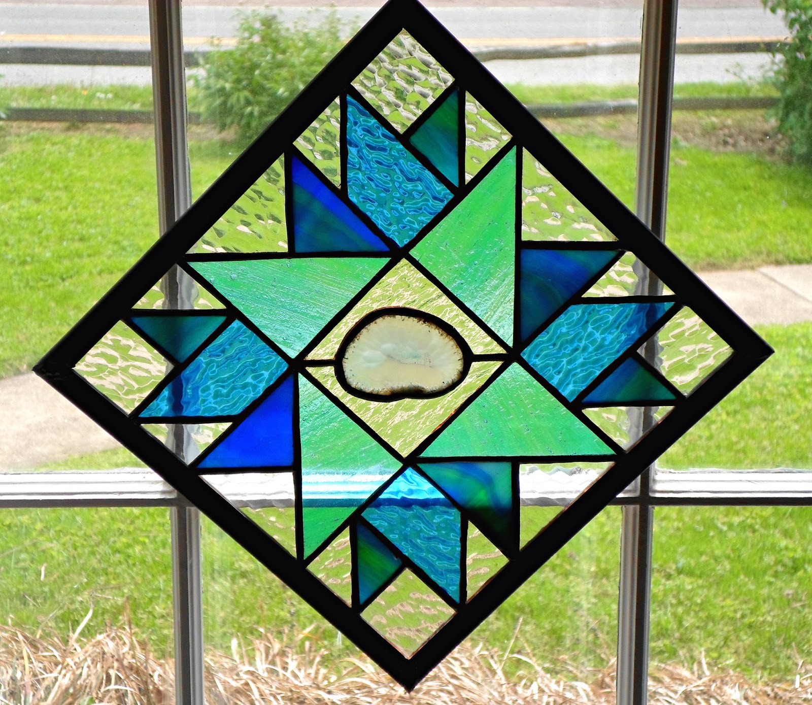Bob Keeney Custom Stained Glass Common Ground (Heritage Station)