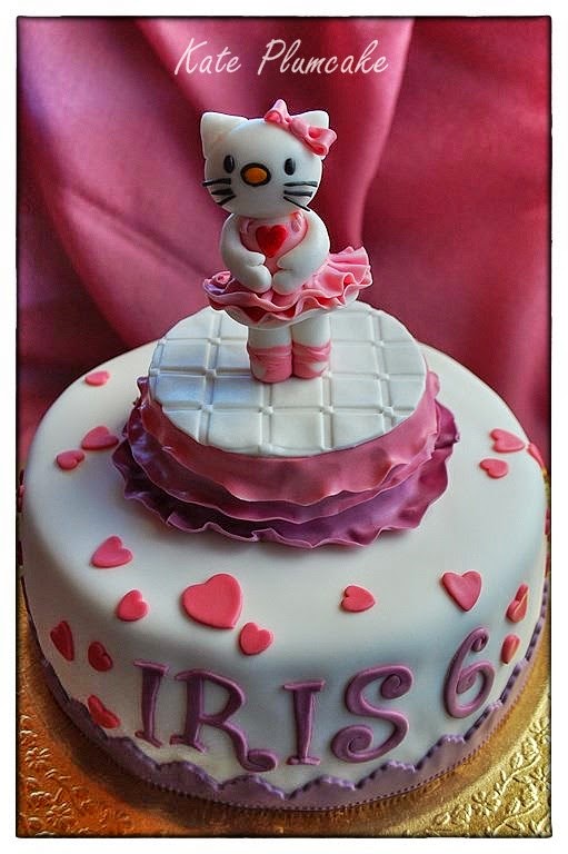 hello kitty ballerina - hello kitty ballet dancer cake