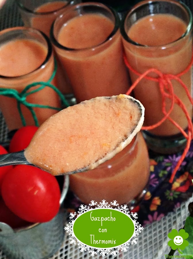 CHUPITO DE GAZPACHO CON THERMOMIX