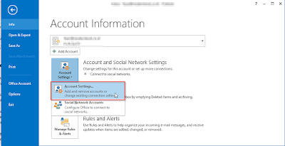 Cara Mengamankan Email Akun Microsoft Outlook 2013 Dengan Password