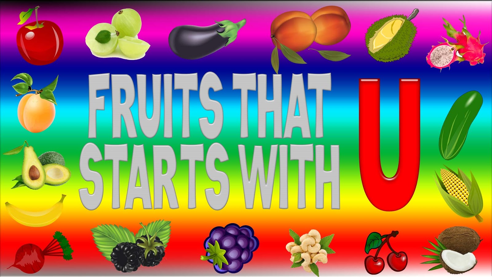 Fruits That Start With U Fruits That Start With U