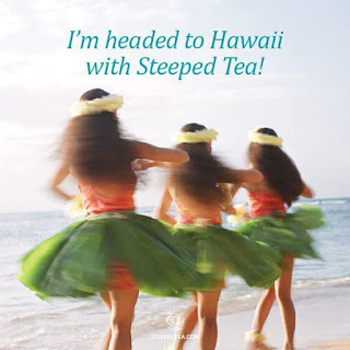 I earned a trip to Hawaii with Steeped Tea!