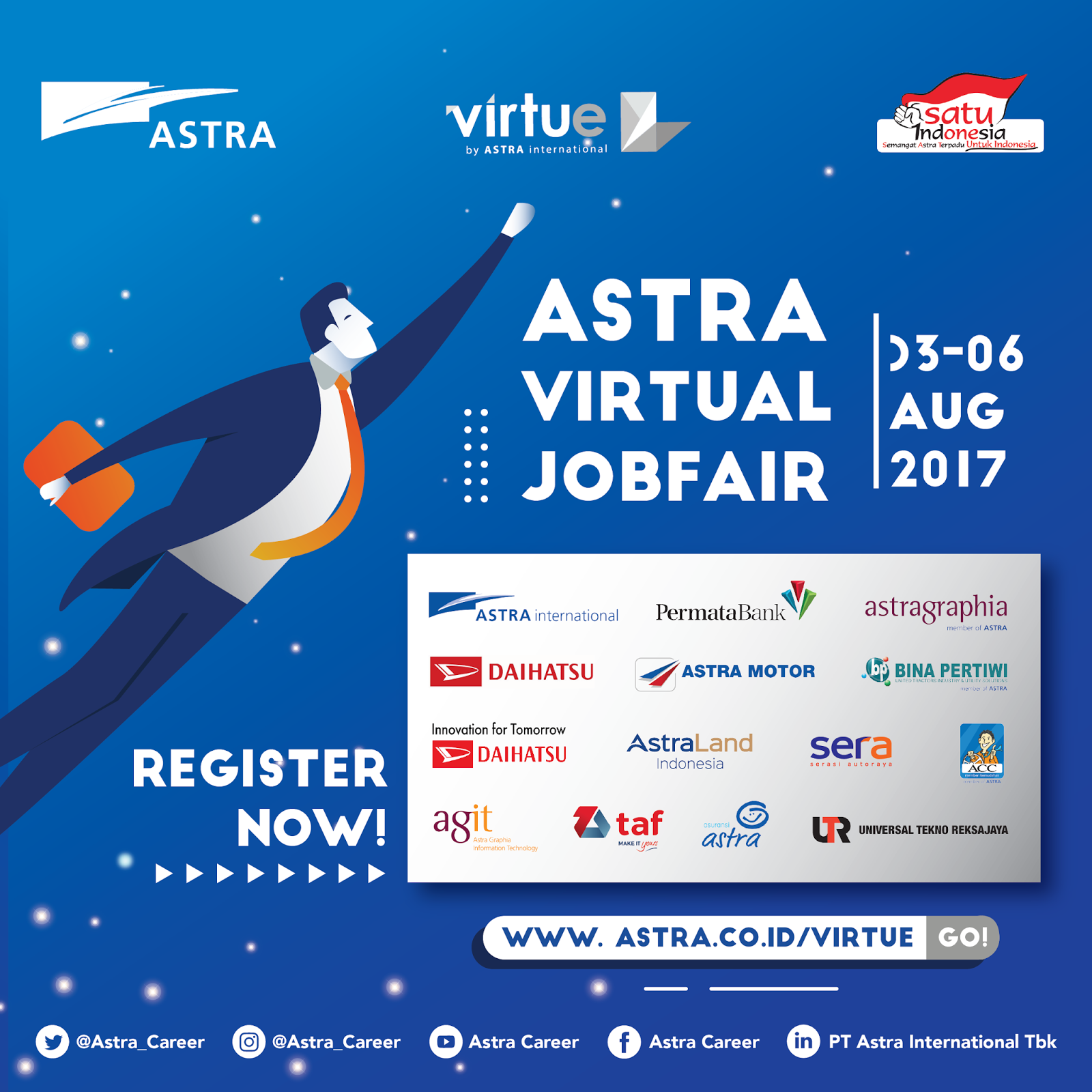 Mudahnya Melamar Pekerjaan Secara Online Dengan Astra Virtue Dare Pontianak