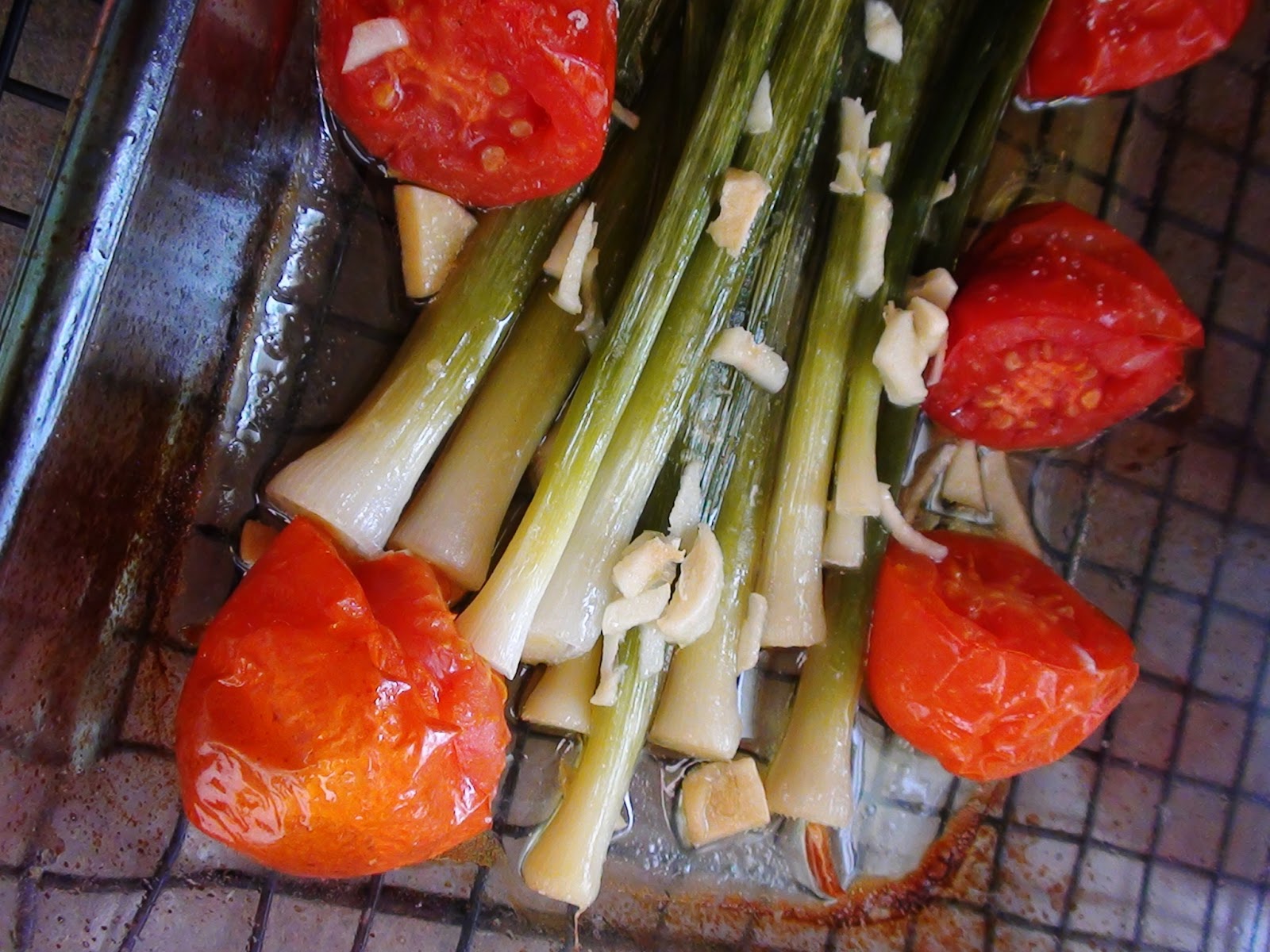 zsuzsa is in the kitchen ROASTED BABY LEEKS