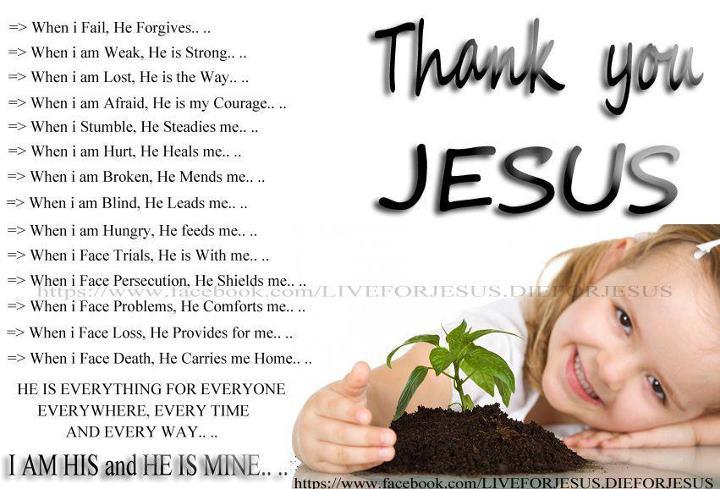 thank you jesus clipart - photo #3