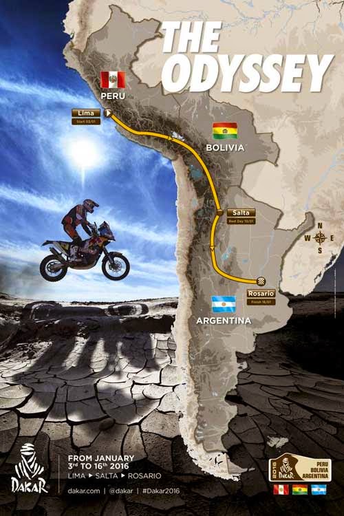 Dakar 2016 y el paso por Villazón tiene alta probabilidad