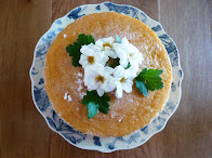 gooseberry and elderflower cake