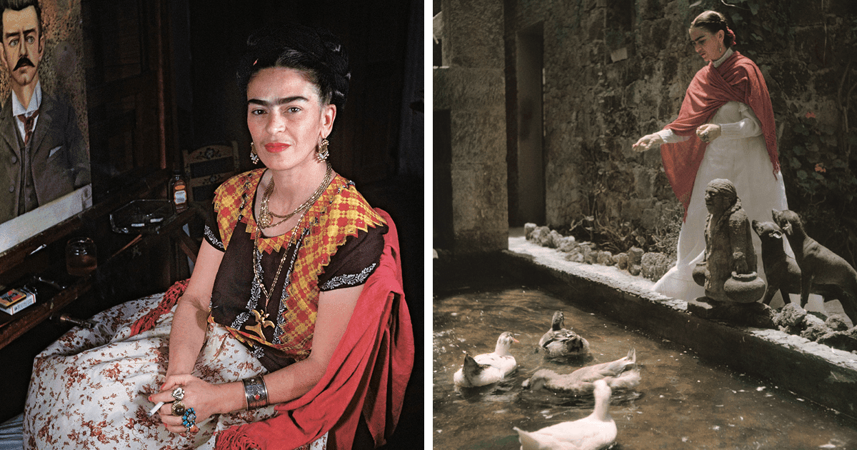 15 Rare Beautiful Pictures Of Frida Kahlo