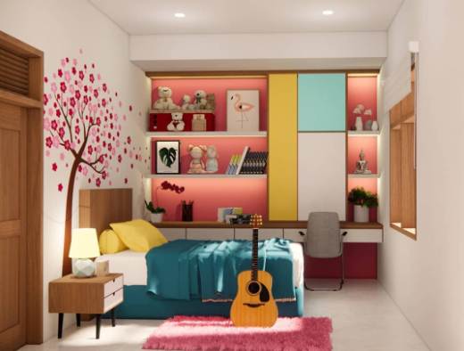 Ruangan Kamar Rumah Type 36