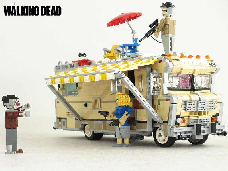 lego walking dead moc