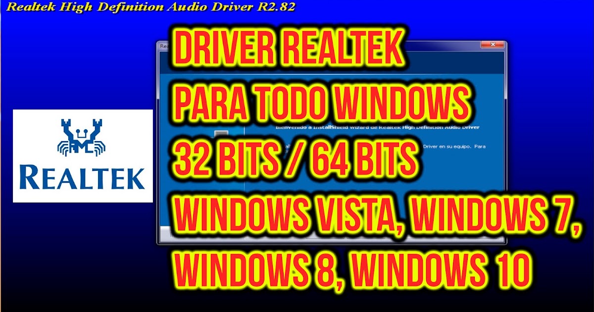 Driver Realtek Con Mezcla Stereo Stereo Mix Pagina Oficial Para Windows Vista 7 8 10 2035