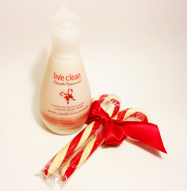 live clean christmas soap
