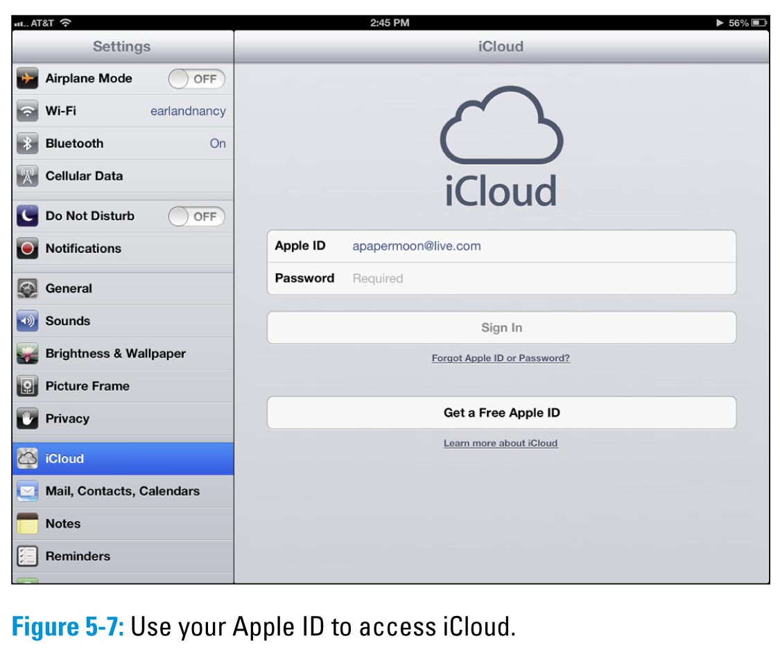 Старый icloud