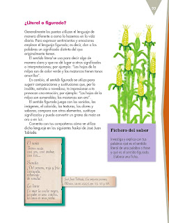 Apoyo Primaria Español 5to grado Bloque III lección 8 Leer poemas 