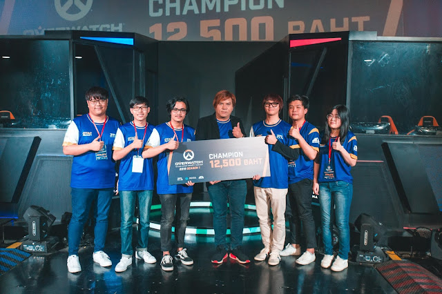 การแข่งขัน Overwatch Thailand Amateur Community Tournament 2019 season 1 (OTAC) จบลงแล้ว ทีม FANTASTIC HED ชนะ ได้รับรางวัลเงินสดมูลค่า 12,500 บาท 13