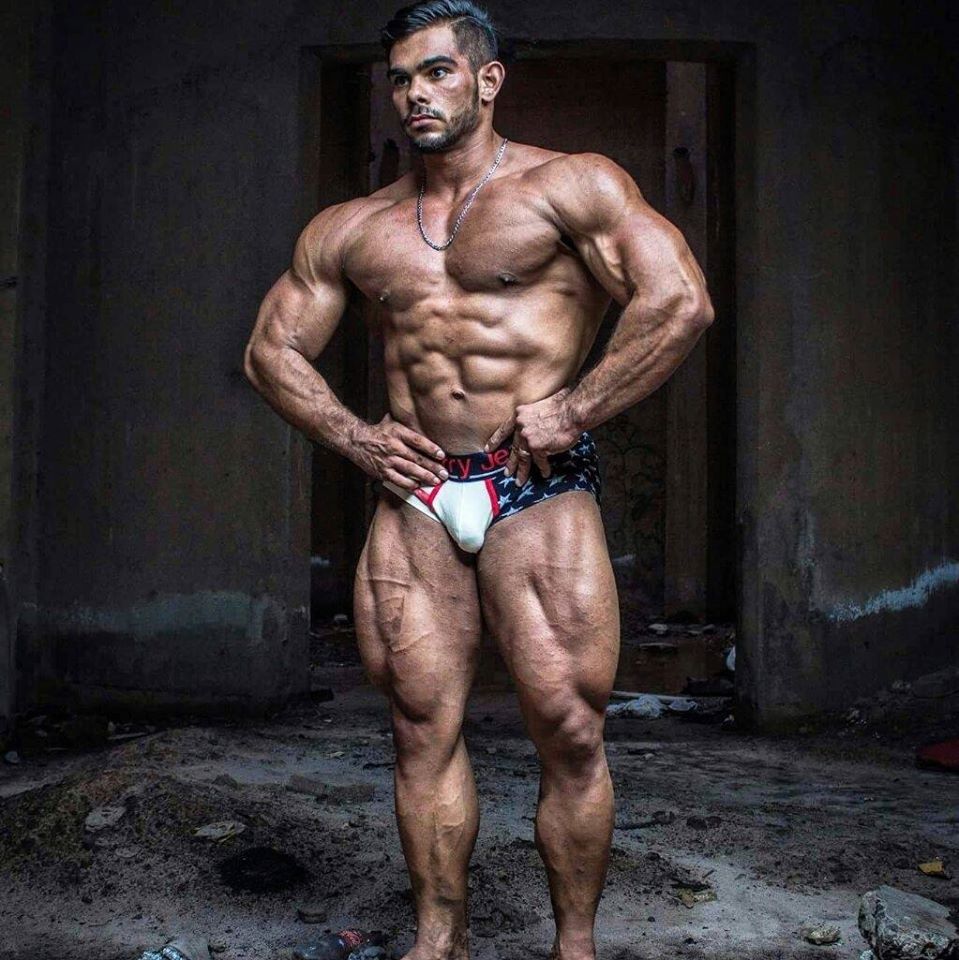 Mexican muscle guapo Charly Rodriguez Hernandez.