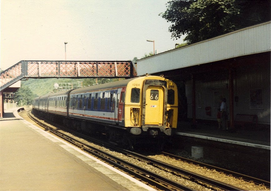 the rail thing Upper Warlingham 16.8.1988