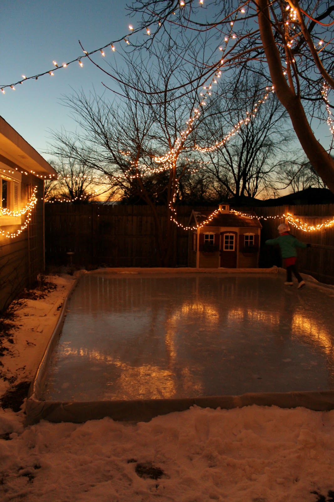 Sixty-Fifth Avenue: Backyard Ice Skating