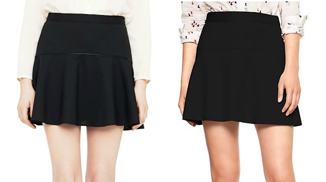 Fit and flare, skirts, gap, club monaco, style, trend