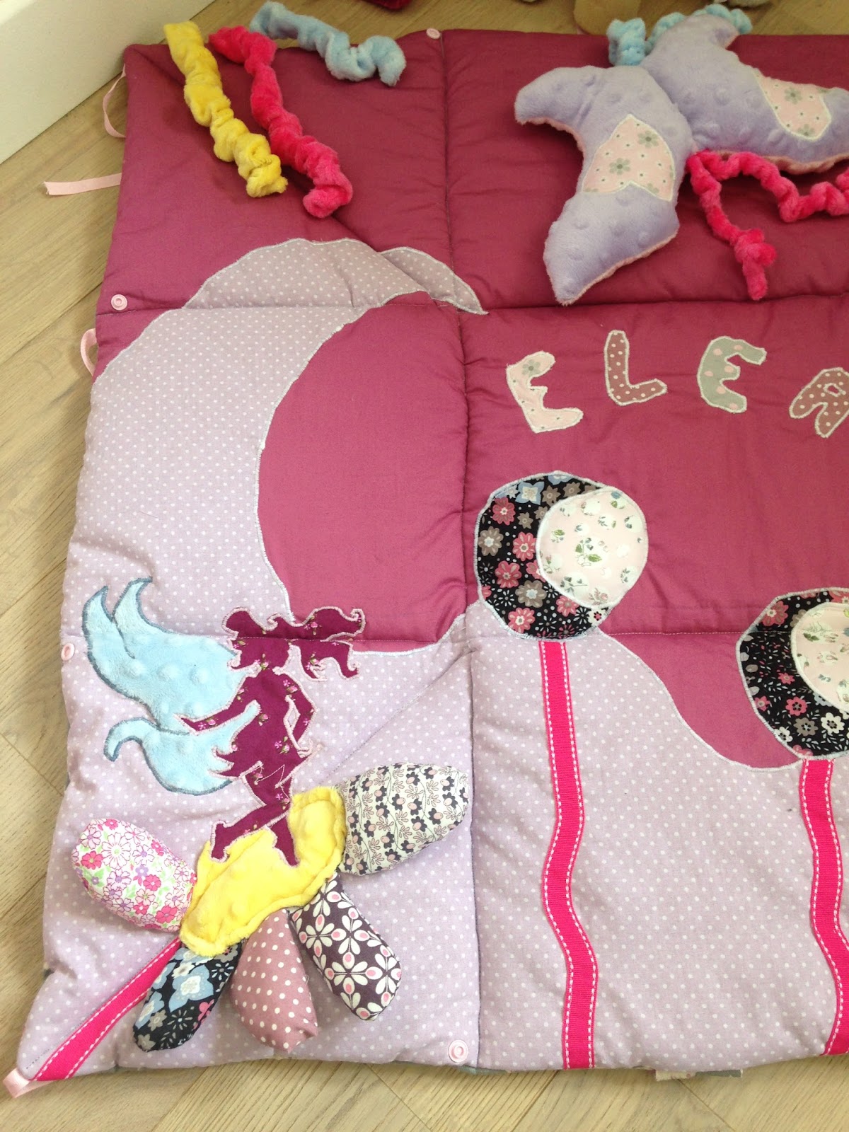 Oh... Rigaline !: Tapis d'éveil / sac à jouets nomade