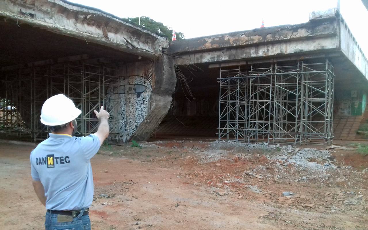 10 dias para começar reconstrução do viaduto do Eixão - Foto: Atualidade Política