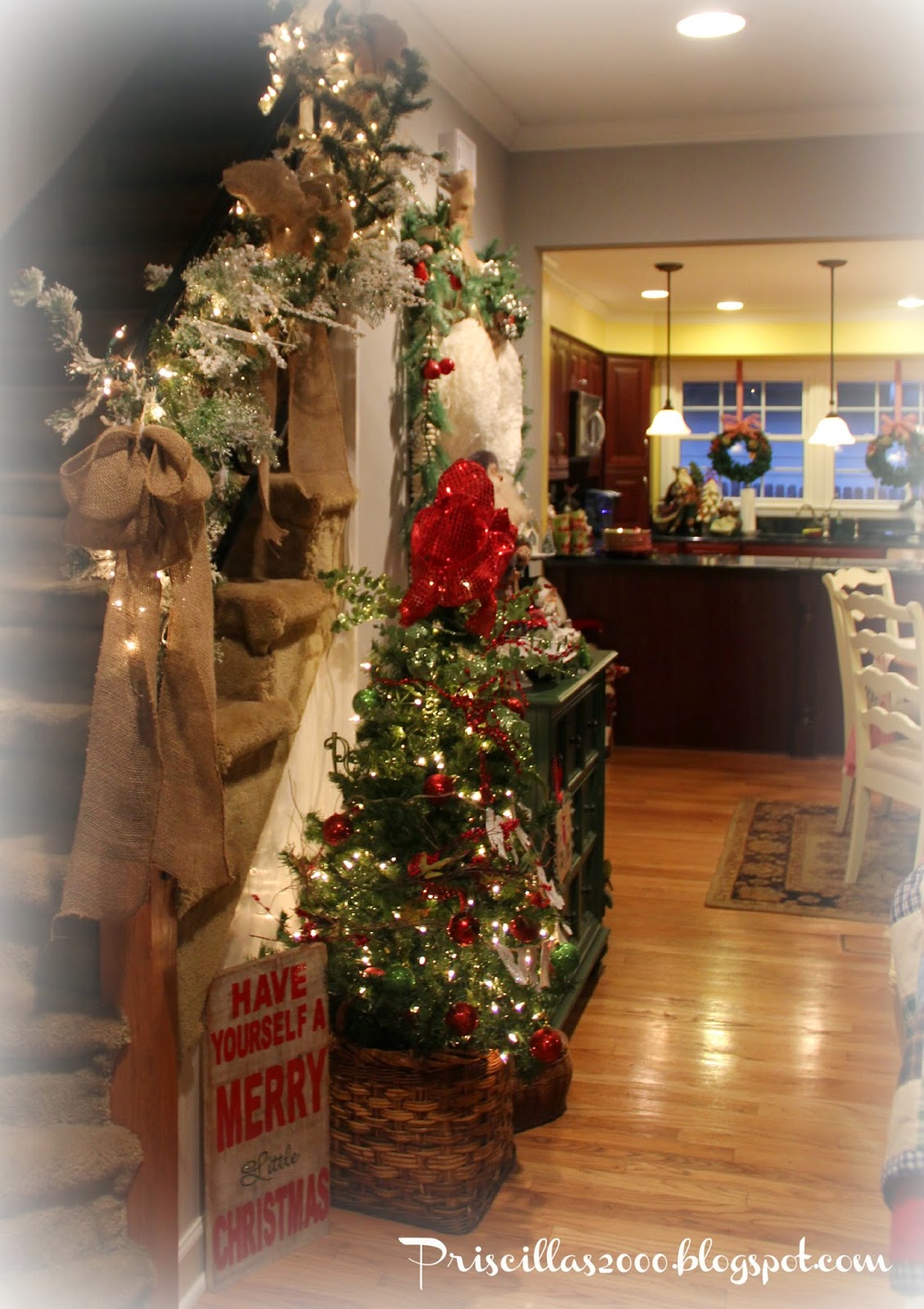 Priscillas Christmas In The Foyer 2014