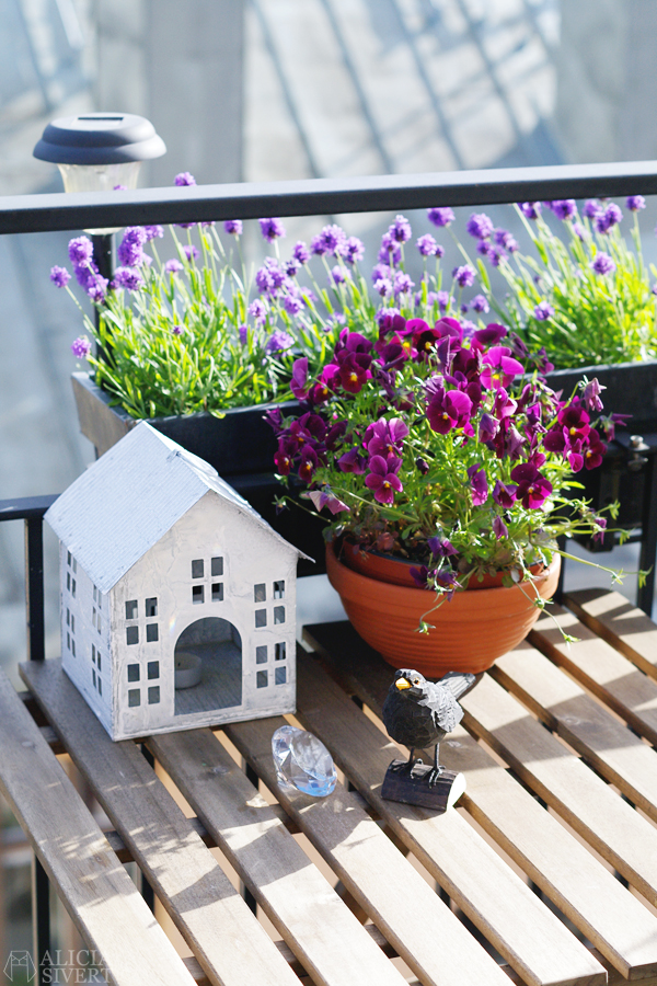 The balcony in june, photo by Alicia Sivertsson.