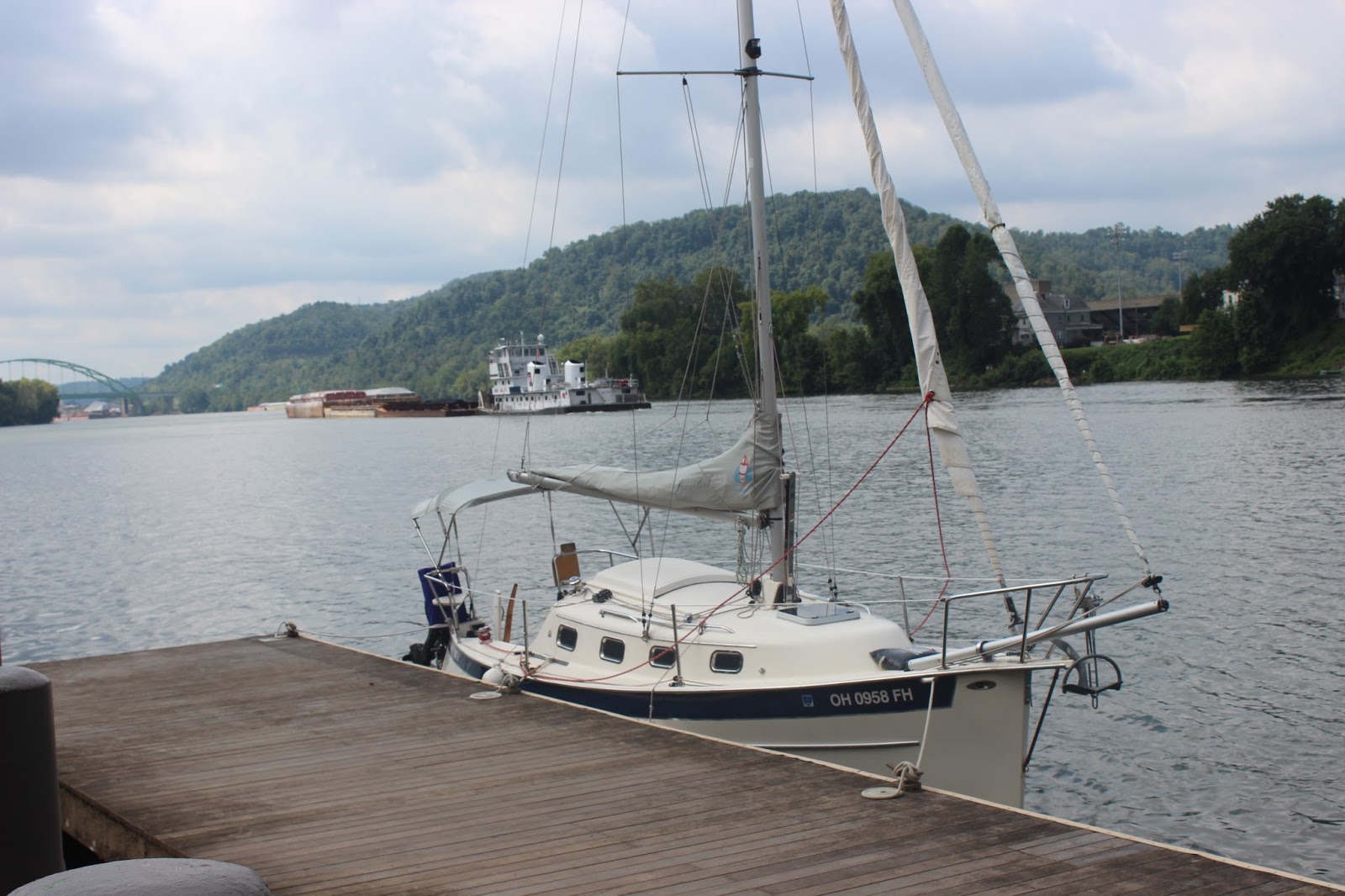 Sailing Adventures of "Second Wind" Rayland Marina to Moundaville WV