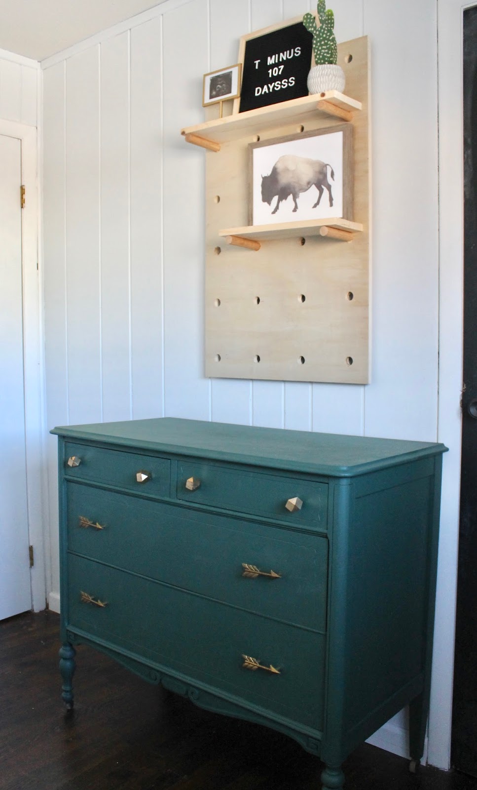 green dresser nursery