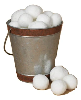 galvanized tub indoor snowballs