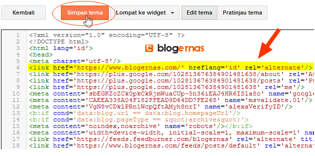 Kode Valid Tag Hreflang & Cara Memasangnya pada Blog Kode Valid Tag Hreflang & Cara Memasangnya pada Blog