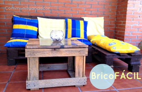 Como crear un sillon de palets para el jardin y porche