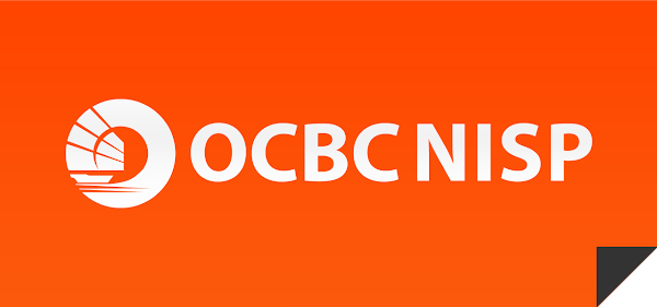 Logo Bank OCBC NISP Orange BG