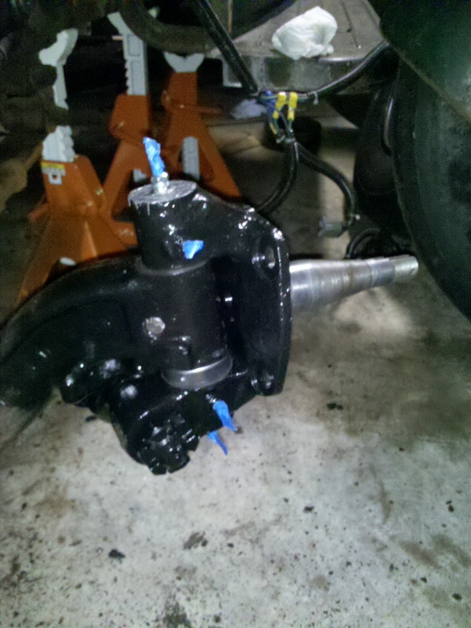 StudeM15A20 King Pin Install