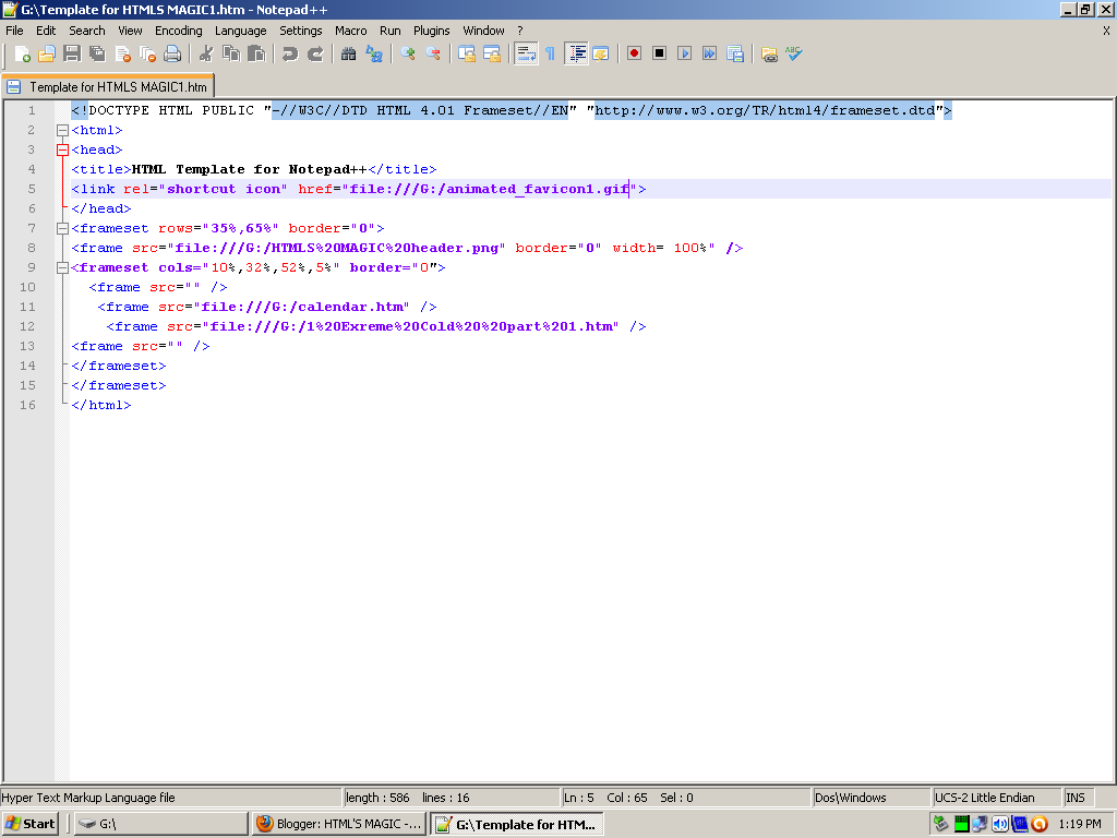 HTML'S MAGIC pages: A Fun Copyright