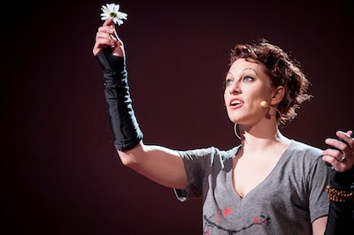 Amanda Palmer TED talk image