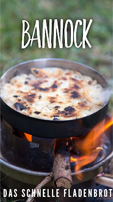 BMA Outdoor Kitchen | Trekkingnahrung | Bannock – schnelles Fladenbrot | Das beste Outdoor-Food für Trekkingtouren und zum Wandern