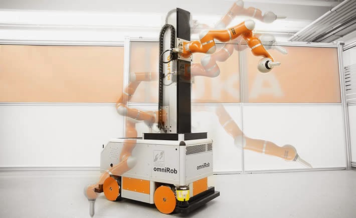 Nuevos sistemas robóticos y de automatización equipados con sensores e interfaces estandarizadas están comenzando a complementar y, en algunos casos, eliminar el trabajo humano en muchos procesos. (Foto: Valeri Project)