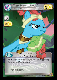 My Little Pony Mage Meadowbrook, Pillar of Healing Friends Forever CCG Card