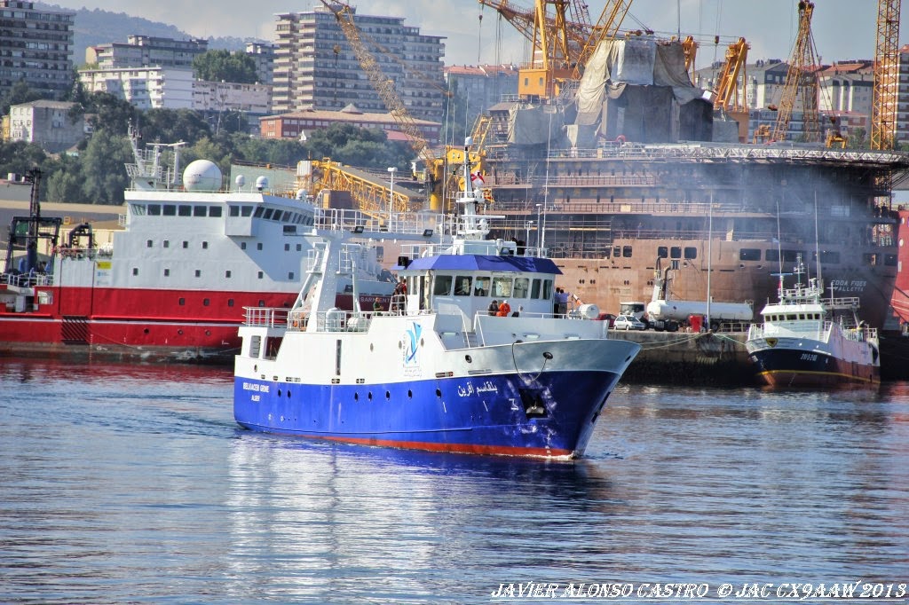 Industria naval española “ BELKACEM GRINE “ Buque escuela