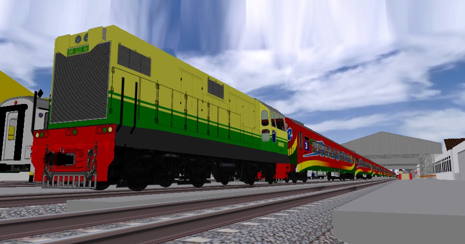 Add Ons OpenBVE Indonesia Dimas Railfans Productions KA K3 Indomie
